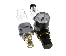 FRL 2 Partes G1/8'' 350l/min 0.5-10.0bar/7-145psi Semi-Auto Policarbonato Estándar 0