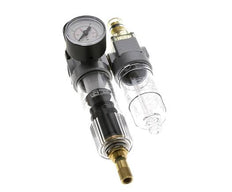 FRL 2 Partes G1/4'' 350l/min 0.5-10.0bar/7-145psi Auto Policarbonato Estándar 0