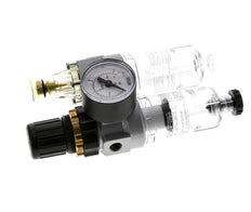 FRL 2 Partes G1/8'' 350l/min 0.5-10.0bar/7-145psi Semi-Auto Policarbonato Estándar 0