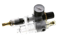 FRL 2 Partes G1/4'' 350l/min 0.5-16.0bar/7-232psi Auto Policarbonato Estándar 0