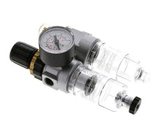 FRL 2 Partes G1/4'' 350l/min 0.5-6.0bar/7-87psi Semi-Auto Policarbonato Estándar 0