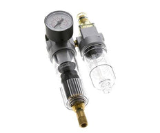 FRL 2 Partes G1/8'' 350l/min 0.5-6.0bar/7-87psi Auto Policarbonato Estándar 0