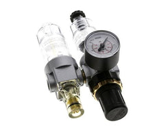 FRL 2 Partes G1/4'' 350l/min 0.5-16.0bar/7-232psi Semi-Auto Policarbonato Estándar 0