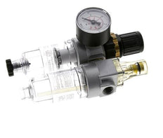 FRL 2 Partes G1/4'' 350l/min 0.5-16.0bar/7-232psi Semi-Auto Policarbonato Estándar 0