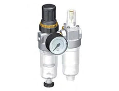 FRL 2 Partes G1/8'' 350l/min 0.5-10.0bar/7-145psi Semi-Auto Metal Estándar 0