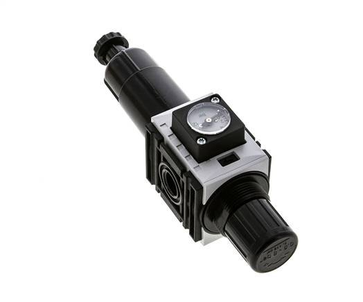 Filtro regulador G1/4'' 1000l/min 0,5-8,0bar/7-116psi Futura 0