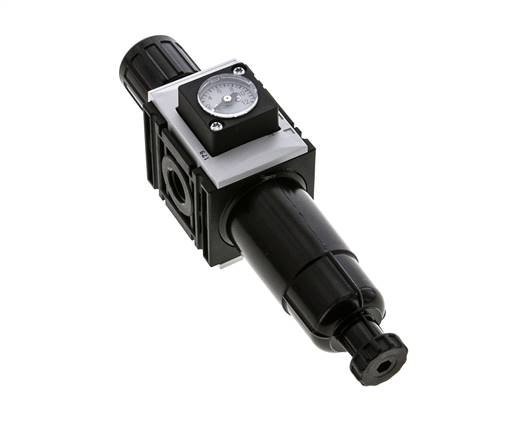 Filtro regulador G1/4'' 1000l/min 0,5-8,0bar/7-116psi Futura 0