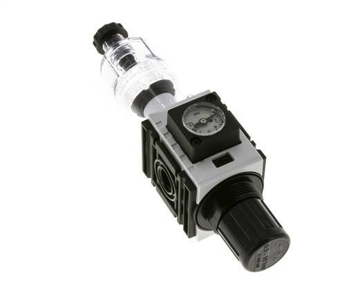 Filtro regulador G1/4'' 1000l/min 0,5-10,0bar/7-145psi Futura 0