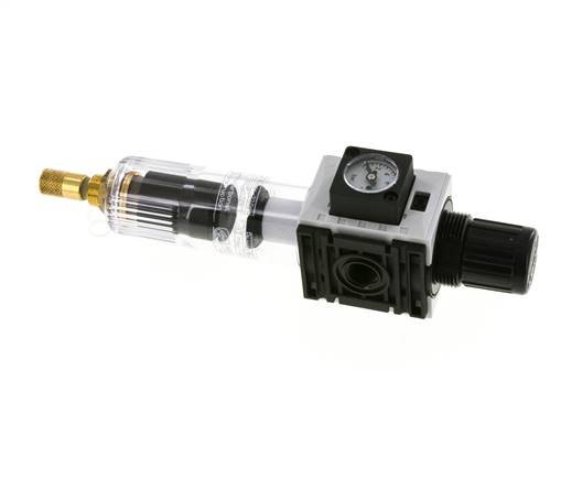 Filtro regulador G1/4'' 1000l/min 0,5-10,0bar/7-145psi Futura 0