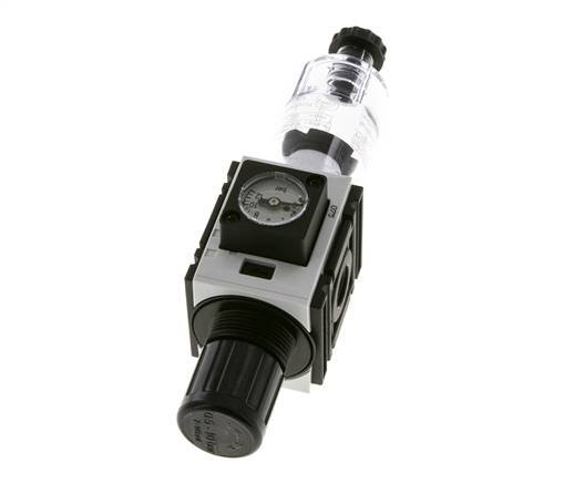 Filtro regulador G1/4'' 1000l/min 0,5-10,0bar/7-145psi Futura 0