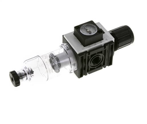 Filtro regulador G1/4'' 1000l/min 0,2-4,0bar/3-58psi Futura 0