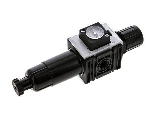Filtro regulador G1/4'' 1000l/min 0,5-8,0bar/7-116psi Futura 0
