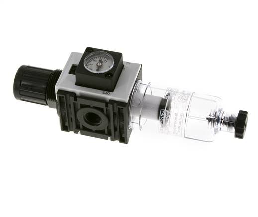 Filtro regulador G1/4'' 1000l/min 0,5-10,0bar/7-145psi Futura 0