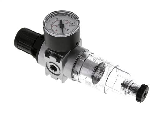 Filtro-regulador G1/8'' 1450l/min 0,5-10,0bar/7-145psi Manómetro de 40 mm Multifix 0