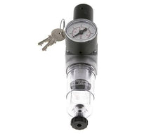 Filtro-regulador G1/8'' 1450l/min 0,1-3,0bar/1-44psi Manómetro de 40 mm Bloqueo de cilindro Multifix 0