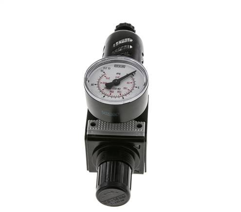 Filtro regulador G3/8'' 1600l/min 0,5-16,0bar/7-232psi Jaula de protección Multifix 1