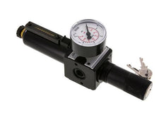 Filtro regulador G1/4'' 1600l/min 0,5-16,0bar/7-232psi Bloqueo de cilindro Multifix 1