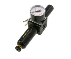 Filtro-regulador G3/8'' 1600l/min 0.5-10.0bar/7-145psi Bloqueo semiautomático del cilindro de metal Multifix 1