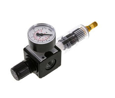 Filtro-regulador G3/8'' 1600l/min 0.2-6.0bar/3-87psi Auto Policarbonato Multifix 1