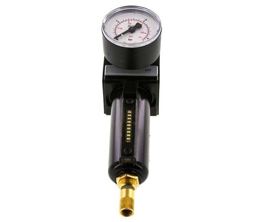 Filtro-regulador G3/8'' 1600l/min 0.5-10.0bar/7-145psi Auto Metal Multifix 1