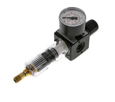 Filtro-regulador G3/8'' 1600l/min 0.5-10.0bar/7-145psi Auto Policarbonato Multifix 1