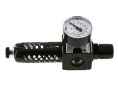 Filtro-regulador G3/8'' 1600l/min 0.2-6.0bar/3-87psi Jaula protectora semiautomática de policarbonato Multifix 1