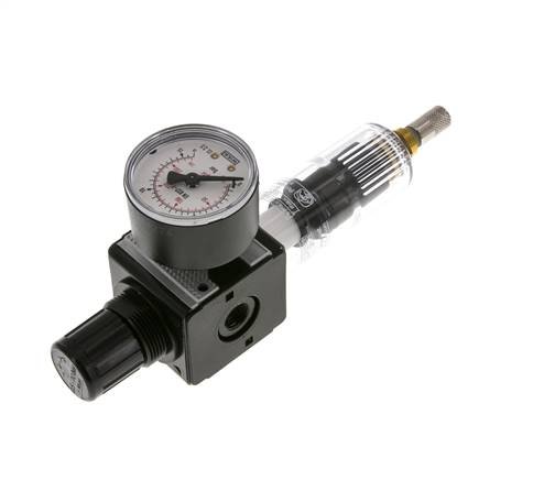 Filtro regulador G1/4'' 1600l/min 0,5-10,0bar/7-145psi Multifix 1