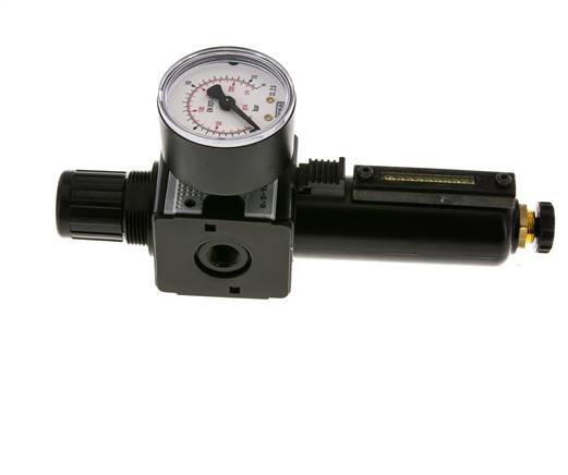 Filtro regulador G1/4'' 1600l/min 0,5-10,0bar/7-145psi Multifix 1