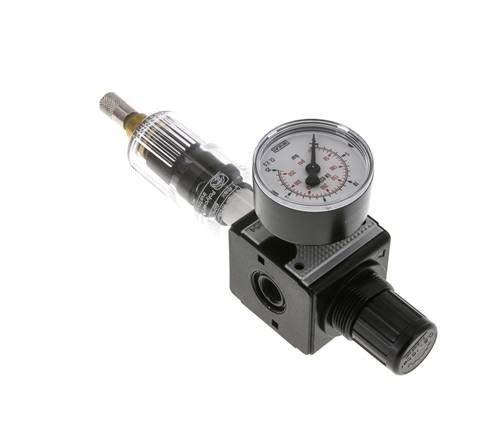 Filtro regulador G1/4'' 1600l/min 0,5-16,0bar/7-232psi Multifix 1