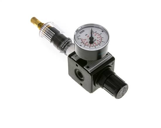 Filtro regulador G1/4'' 1600l/min 0,2-6,0bar/3-87psi Multifix 1