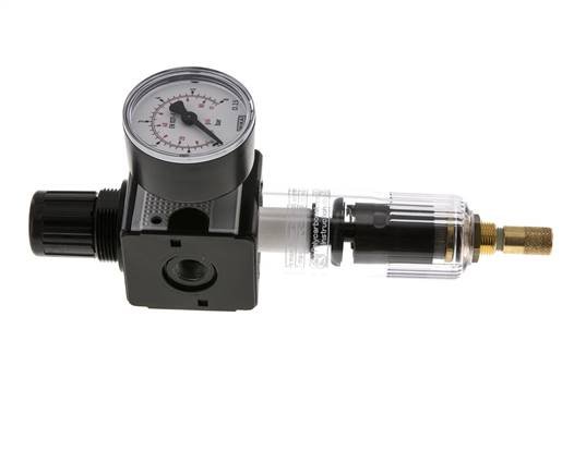Filtro regulador G1/4'' 1600l/min 0,1-3,0bar/1-44psi Multifix 1