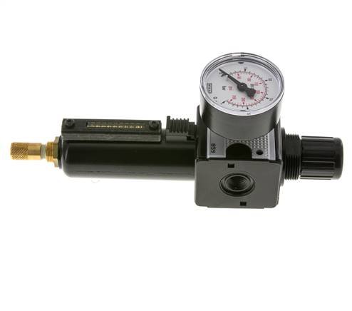 Filtro regulador G1/4'' 1600l/min 0,5-16,0bar/7-232psi Multifix 1