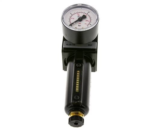 Filtro regulador G1/4'' 1600l/min 0,5-10,0bar/7-145psi Multifix 1