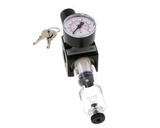 Filtro regulador G1/4'' 1600l/min 0,2-6,0bar/3-87psi Bloqueo de cilindro Multifix 1