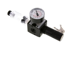 Filtro regulador G1/4'' 1600l/min 0,2-6,0bar/3-87psi Bloqueo de cilindro Multifix 1