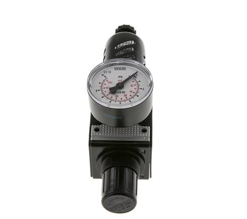 Filtro regulador G1/4'' 1600l/min 0,2-6,0bar/3-87psi Jaula de protección Multifix 1