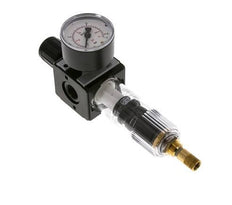 Filtro-regulador G3/8'' 1600l/min 0.5-10.0bar/7-145psi Auto Policarbonato Multifix 1