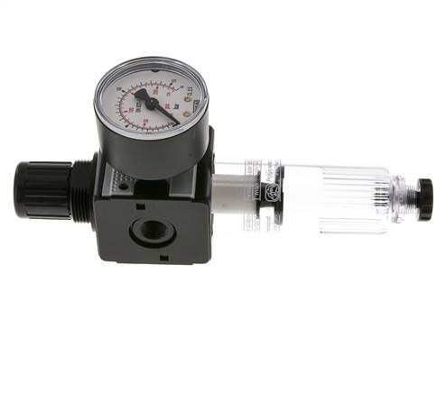 Filtro regulador G1/4'' 1600l/min 0,5-10,0bar/7-145psi Multifix 1
