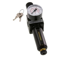 Filtro regulador G1/4'' 1600l/min 0,5-16,0bar/7-232psi Bloqueo de cilindro Multifix 1