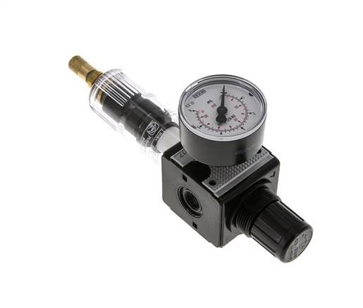 Filtro regulador G1/4'' 1600l/min 0,1-3,0bar/1-44psi Multifix 1