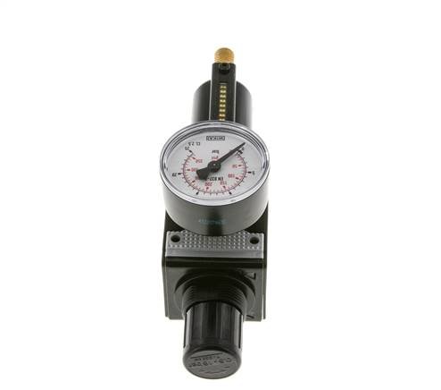 Filtro regulador G1/4'' 1600l/min 0,5-16,0bar/7-232psi Multifix 1