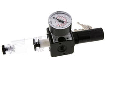 Filtro regulador G1/4'' 1600l/min 0,2-6,0bar/3-87psi Bloqueo de cilindro Multifix 1