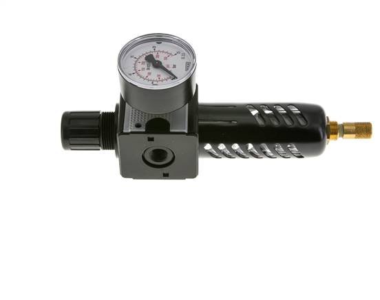Filtro regulador G1/4'' 1600l/min 0,5-16,0bar/7-232psi Jaula de protección Multifix 1