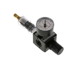 Filtro-regulador G3/8'' 1600l/min 0.5-10.0bar/7-145psi Auto Policarbonato Multifix 1