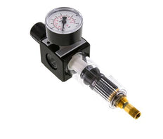 Filtro-regulador G3/8'' 1600l/min 0.2-6.0bar/3-87psi Auto Policarbonato Multifix 1