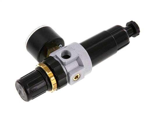 Filtro regulador G1/4'' 350l/min 0,5-16,0bar/7-232psi Estándar 0