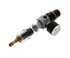 Filtro-regulador G1/4'' 350l/min 0,5-10,0bar/7-145psi Estándar 0