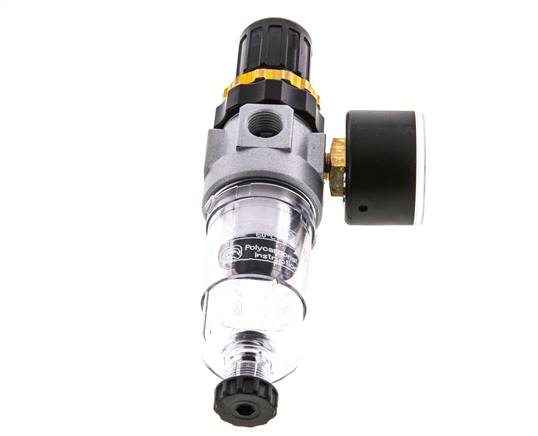 Filtro-regulador G1/4'' 350l/min 0,5-10,0bar/7-145psi Estándar 0