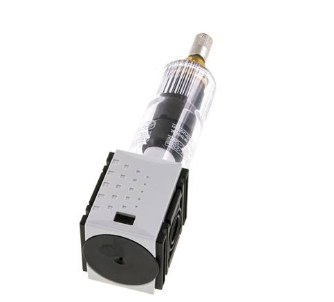 Filtro 5micrones G1/4'' 1000l/min Auto (Cerrado sin presión) Policarbonato Futura 0