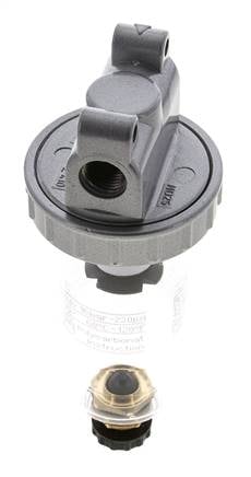 Filtro 5micrones G1/4'' 800l/min Semi-Auto Policarbonato Estándar 1